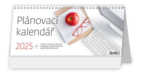 Plánovací kalendář 2025 - stolní kalendář