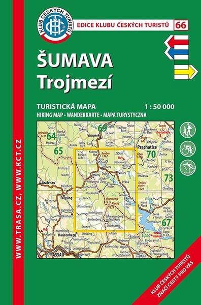 KČT 66 Šumava Trojmezí - 9788073246105
