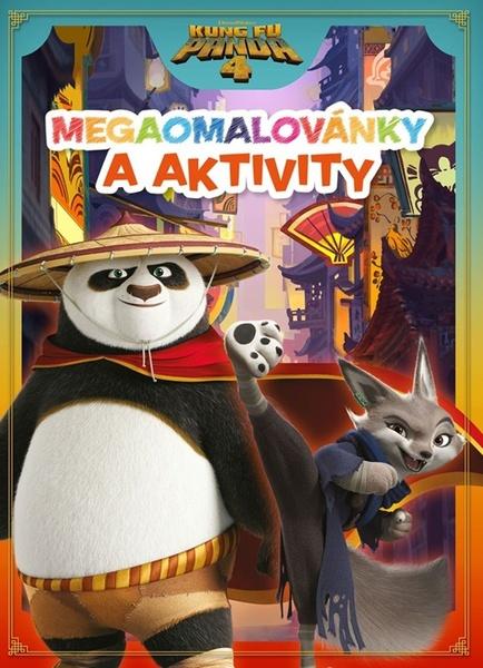 Levně Kung Fu Panda 4 Mega omalovánky a aktivity