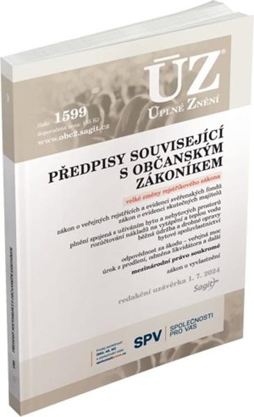 ÚZ 1599 Předpisy související s občanským zákoníkem - 9788074886416