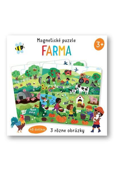 Magnetické puzzle Farma - 9788056713884