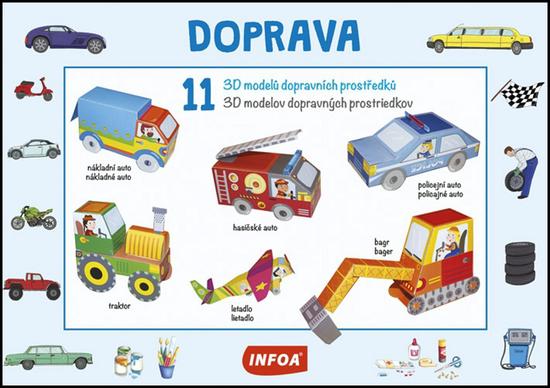 Vystřihovánky Doprava - 9788072407590