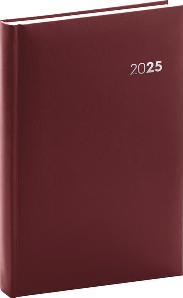 Denní diář Balacron 2025 bordó