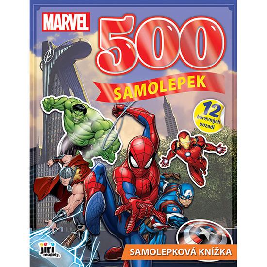 Levně 500 samolepek Marvel