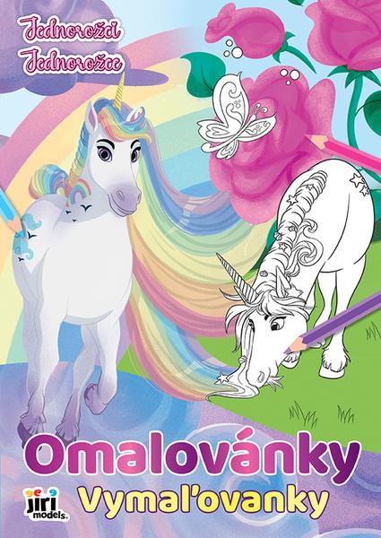 Levně Omalovánky A4 Jednorožci