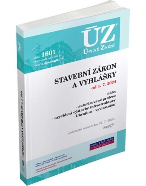 ÚZ 1601 Stavební zákon a předpisy - 9788074886430