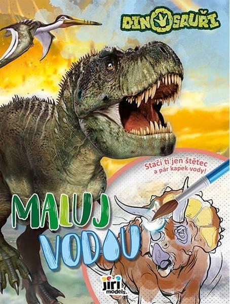 Levně Maluj vodou Dinosauři