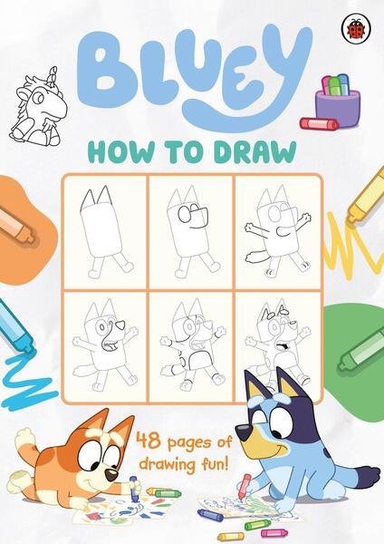 Bluey: How to Draw - 0241675359