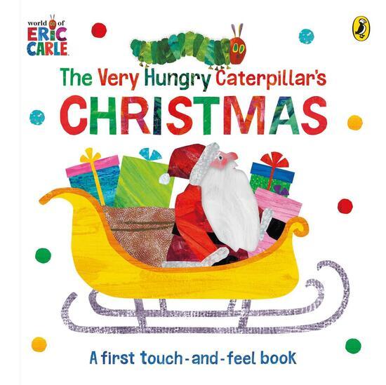 The Very Hungry Caterpillar's Christmas Touch-and-Feel - 0241673216