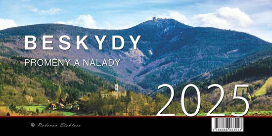 Beskydy Proměny a nálady 2025 - stolní kalendář - 9788088063926