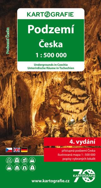 Levně Podzemí Česka 1:500 000