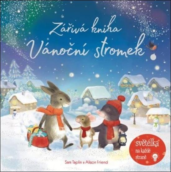 Levně Zářivá kniha Vánoční stromek