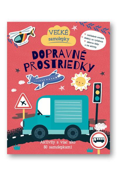 Veľké samolepky Dopravné prostriedky - 9788056713730