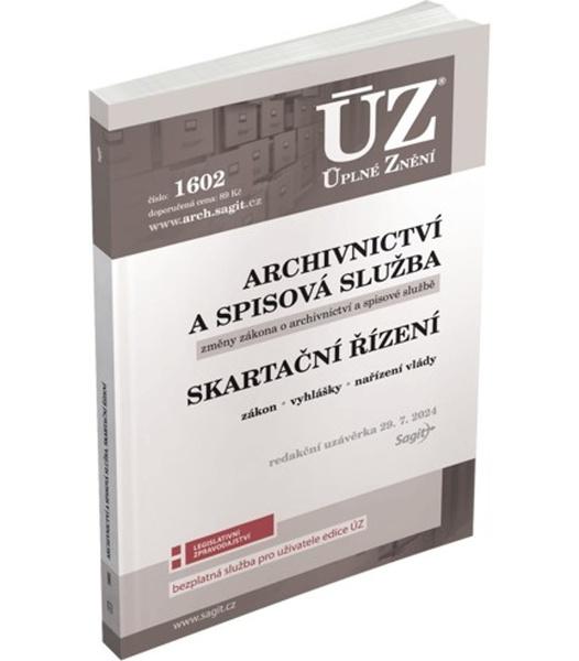 ÚZ 1602 Archivnictví - 9788074886447