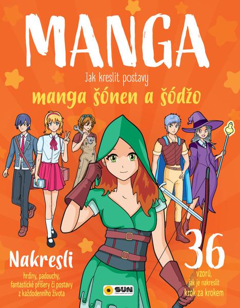 Levně Manga Jak kreslit postavy manga šonen a šodžo