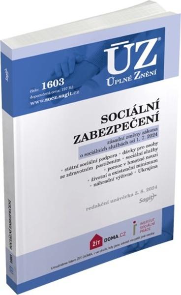 ÚZ 1603 Sociální zabezpečení - 9788074886454
