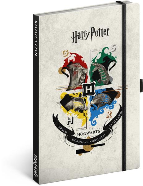 Levně Notes Harry Potter linkovaný