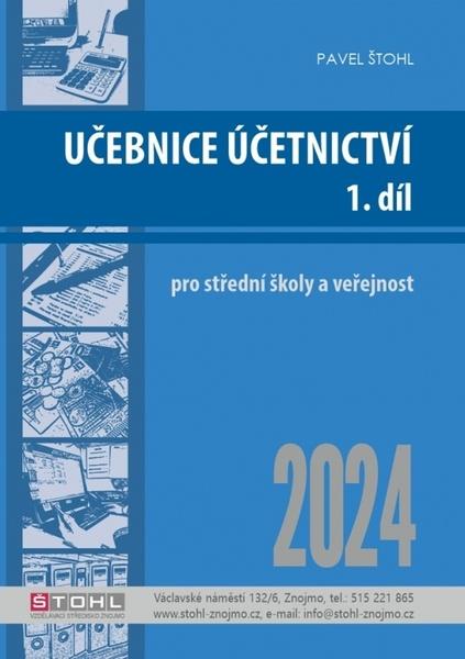 Učebnice Účetnictví I. díl 2024 - 9788088221920