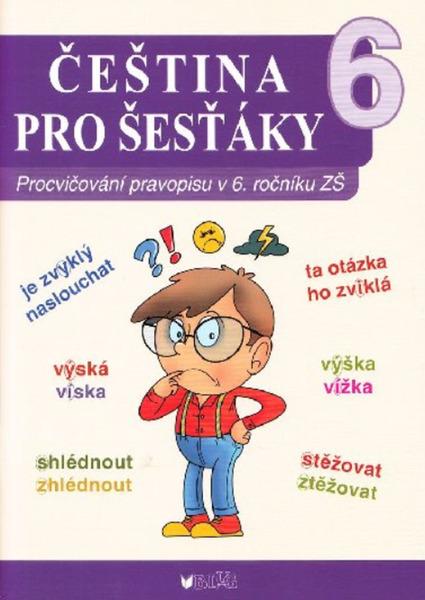 Čeština pro šesťáky - 9788072740550