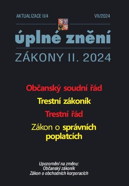 Levně Aktualizace 2024 II/4 Občanský soudní řád