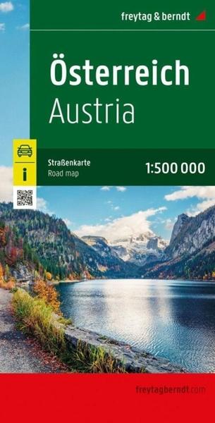 Automapa Rakousko 1:500 000