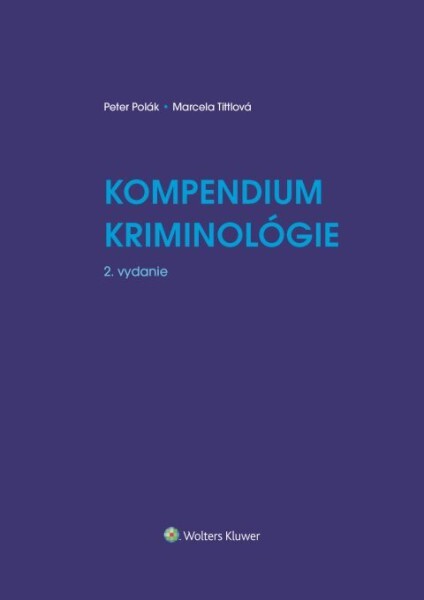 Kompendium kriminológie - 9788057106944