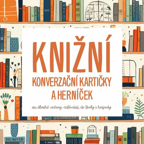 Levně Knižní konverzační kartičky a herníček