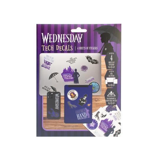 Levně Wednesday samolepky technické