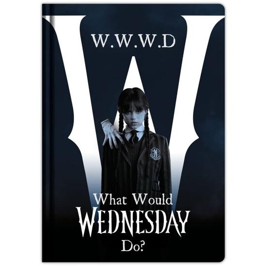 Levně Wednesday blok A5 černý