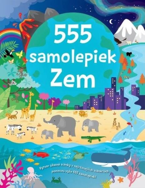 555 samolepiek Zem - 9788056714430