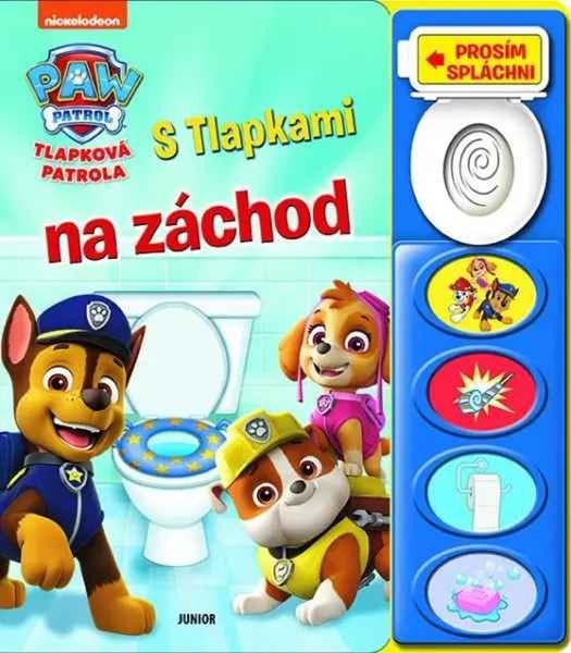 Levně Tlapková patrola S Tlapkami na záchod