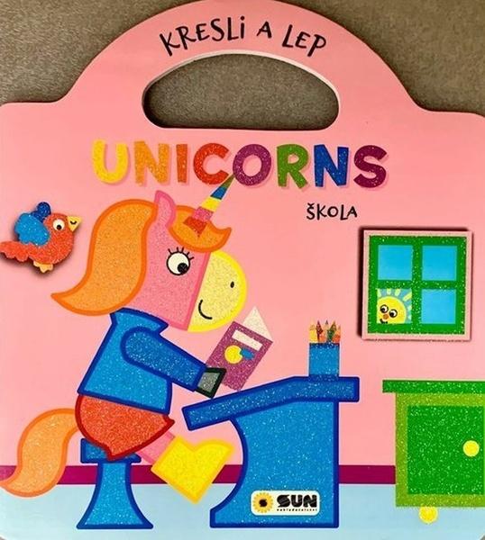 Levně Unicorns Kresli a lep Škola