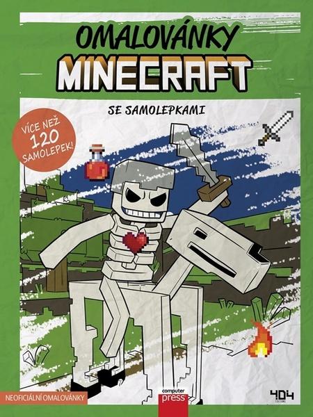 Levně Omalovánky Minecraft se samolepkami