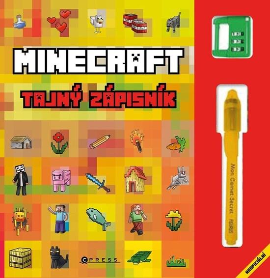 Levně Minecraft Tajný zápisník