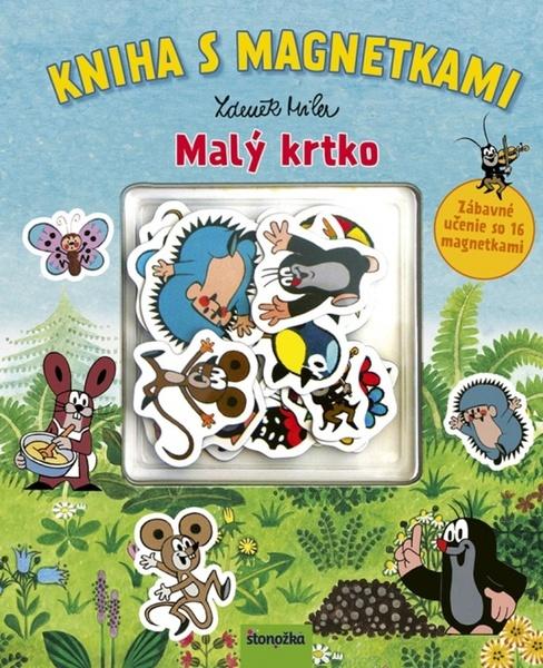Kniha s magnetkami Malý krtko - 9788055164083