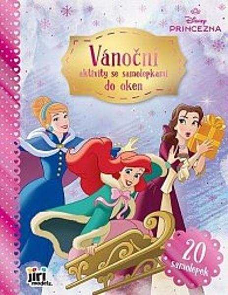 Levně Vánoční aktivity se samolepkami do oken Princezny