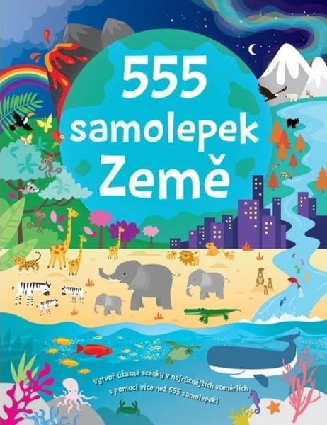 Levně 555 samolepek Země