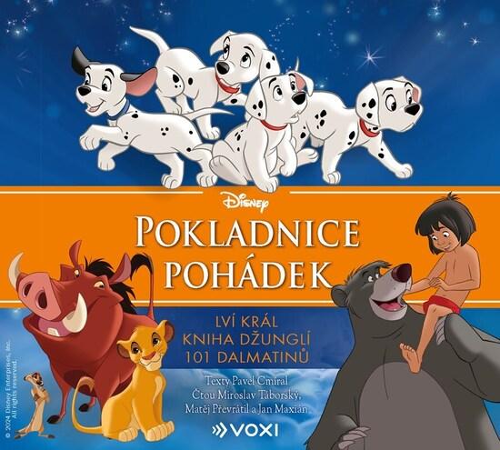 Levně Disney Lví král, Kniha džunglí, 101 dalmatinů