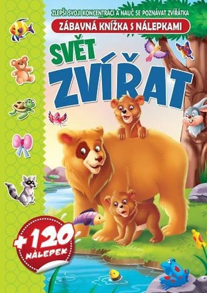 Levně Svět zvířat +120 nálepek
