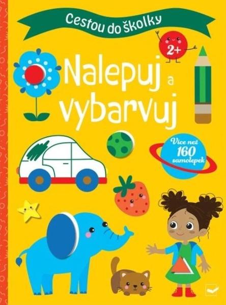 Cestou do školky Nalepuj a vybarvuj - 9788025637142