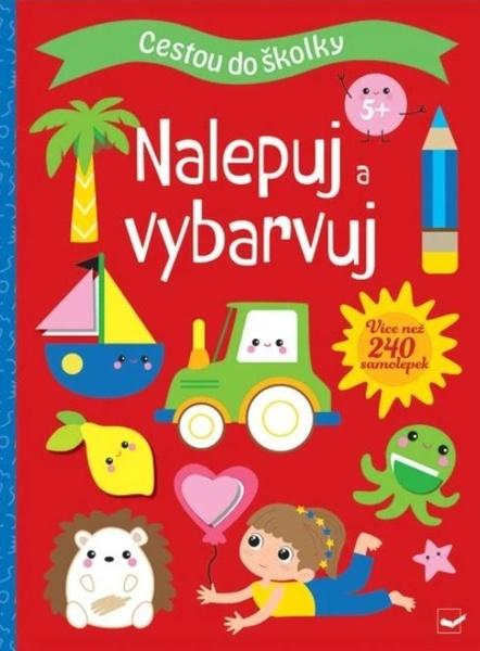 Cestou do školky Nalepuj a vybarvuj - 9788025637173