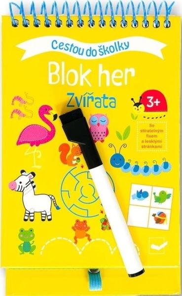 Levně Cestou do školky Blok her Zvířata