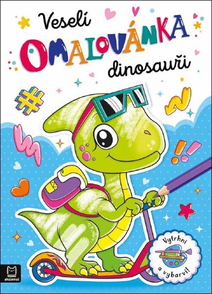 Levně Omalovánka Veselí dinosauři