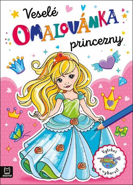 Levně Omalovánka Veselé princezny