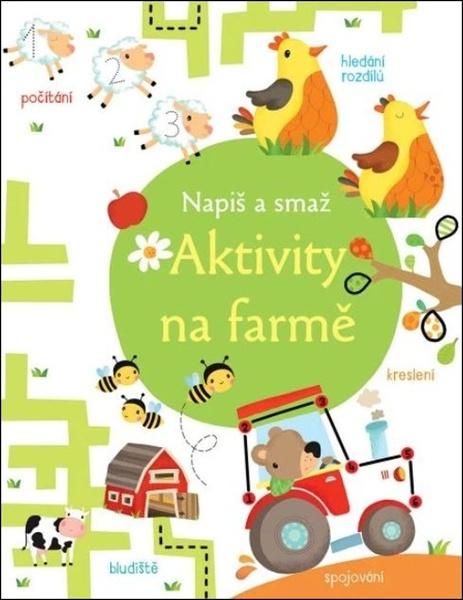 Levně Napiš a smaž Aktivity na farmě