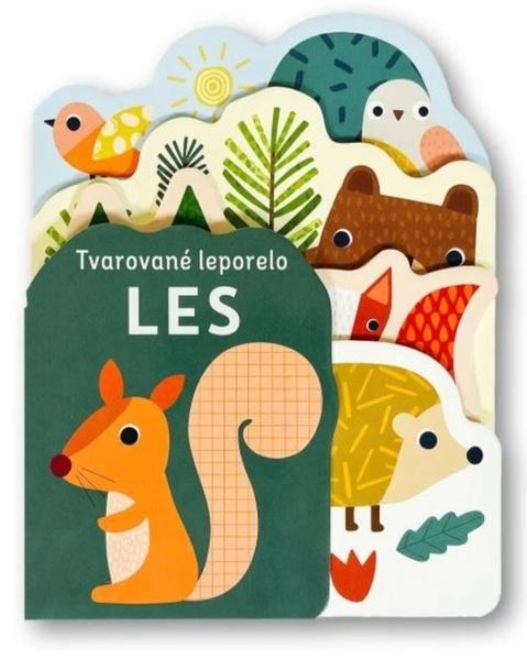 Tvarované leporelo Les - 9788025637500