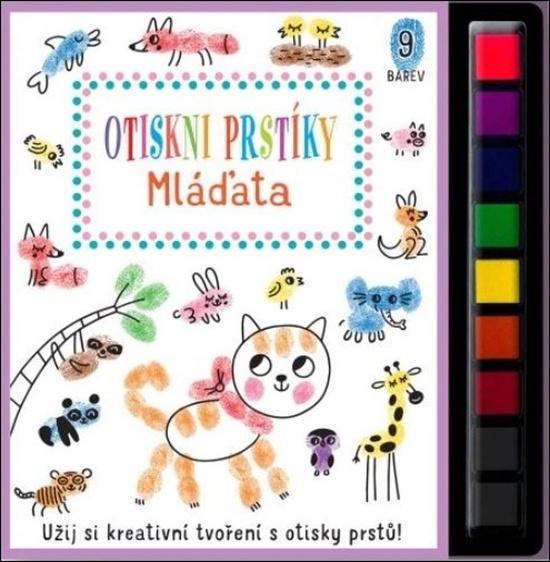Levně Otiskni prstíky Mláďata