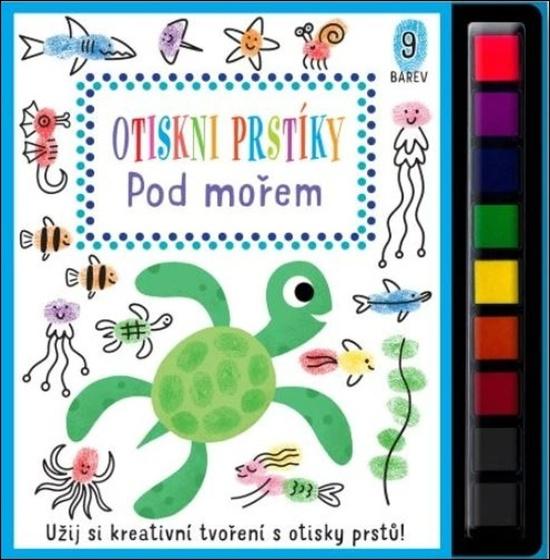 Otiskni prstíky Pod mořem - 9788025637463