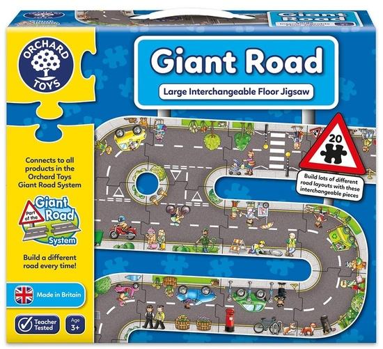 Levně Obří silnice Velkorozměrné puzzle