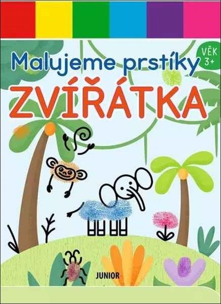 Malujeme prstíky Zvířátka - 9788072678006